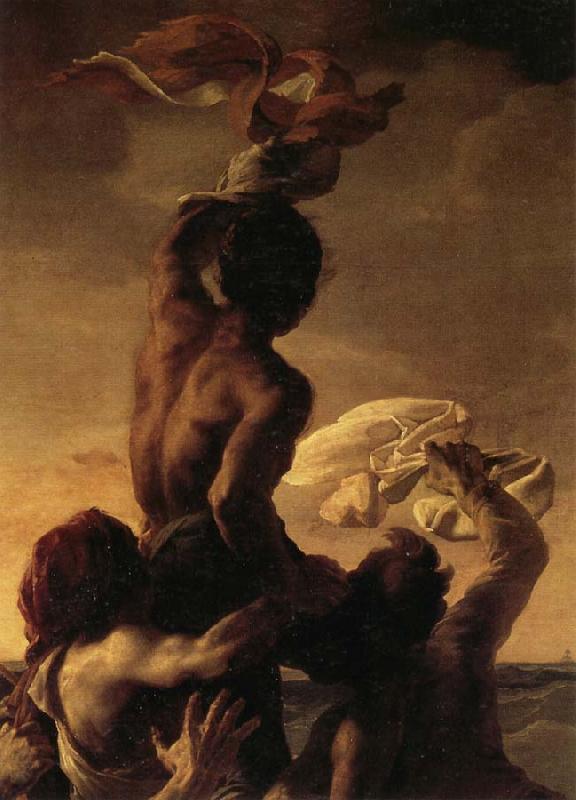 Theodore Gericault Details of The Raft of the Medusa Germany oil painting art